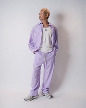 【#Re:room】STRIPE WIDE COLOR PANTS［REP316］