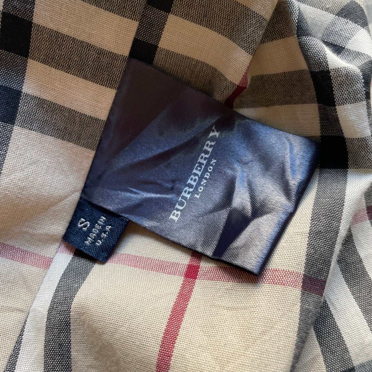 BURBERRY LONDON バーバリー ピーチスキン カバーオール ハンティング