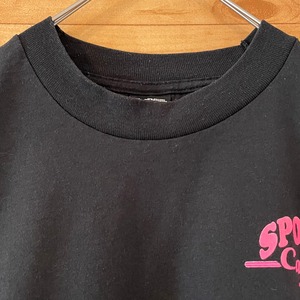 【FRUIT OF THE LOOM】90s USA製 アドバタイジングTシャツ スポーツカフェ SPORS Cafe