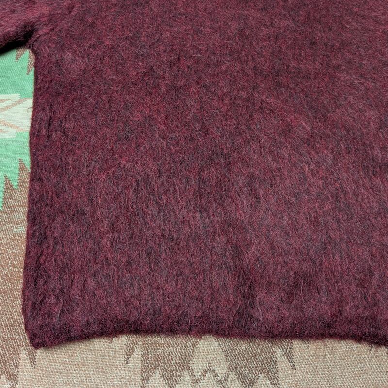 60s McGREGOR Powder Snow V-Neck Mohair Wool Sweater (XL 60s McGREGOR Powder Snow V-Neck Mohair Wool Sweater (XL