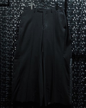 【ÆIEM】再倖築 “DUAL SHADE” Two-Tone Docking Wide Slacks