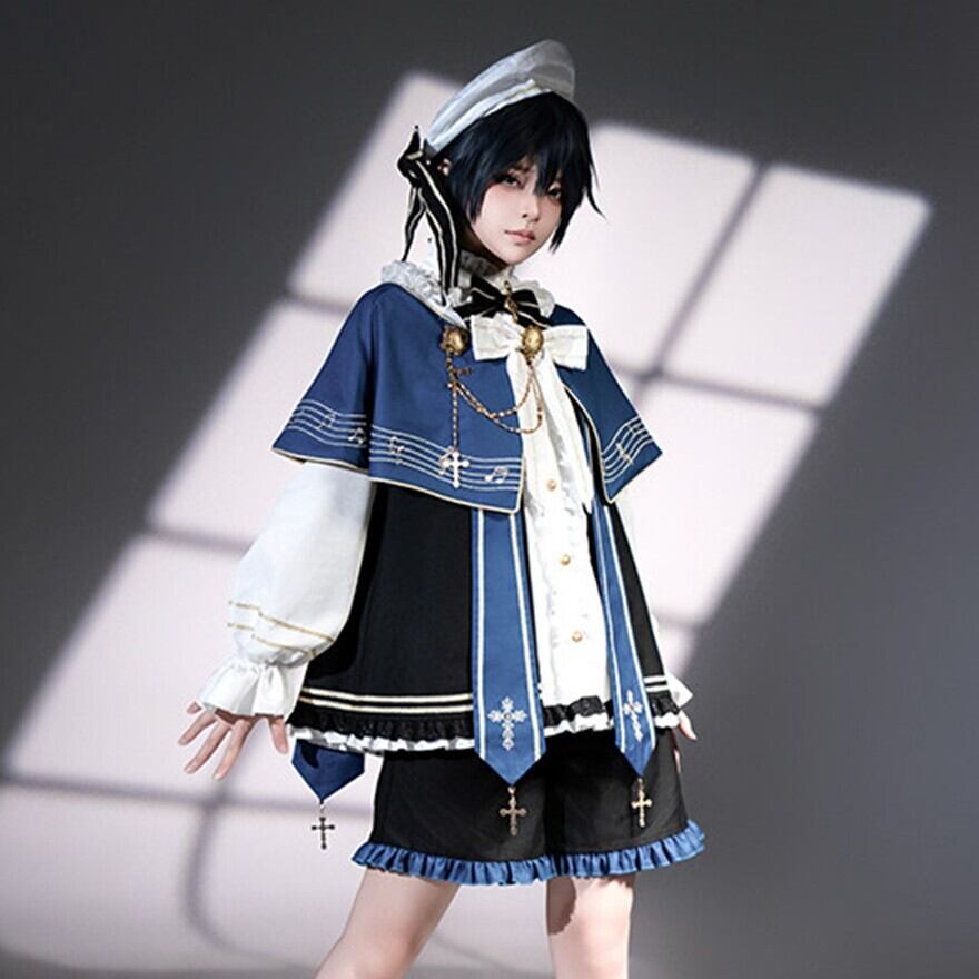 ロリータファッション 王子系ロリータ｜聖歌隊風ケープ付き