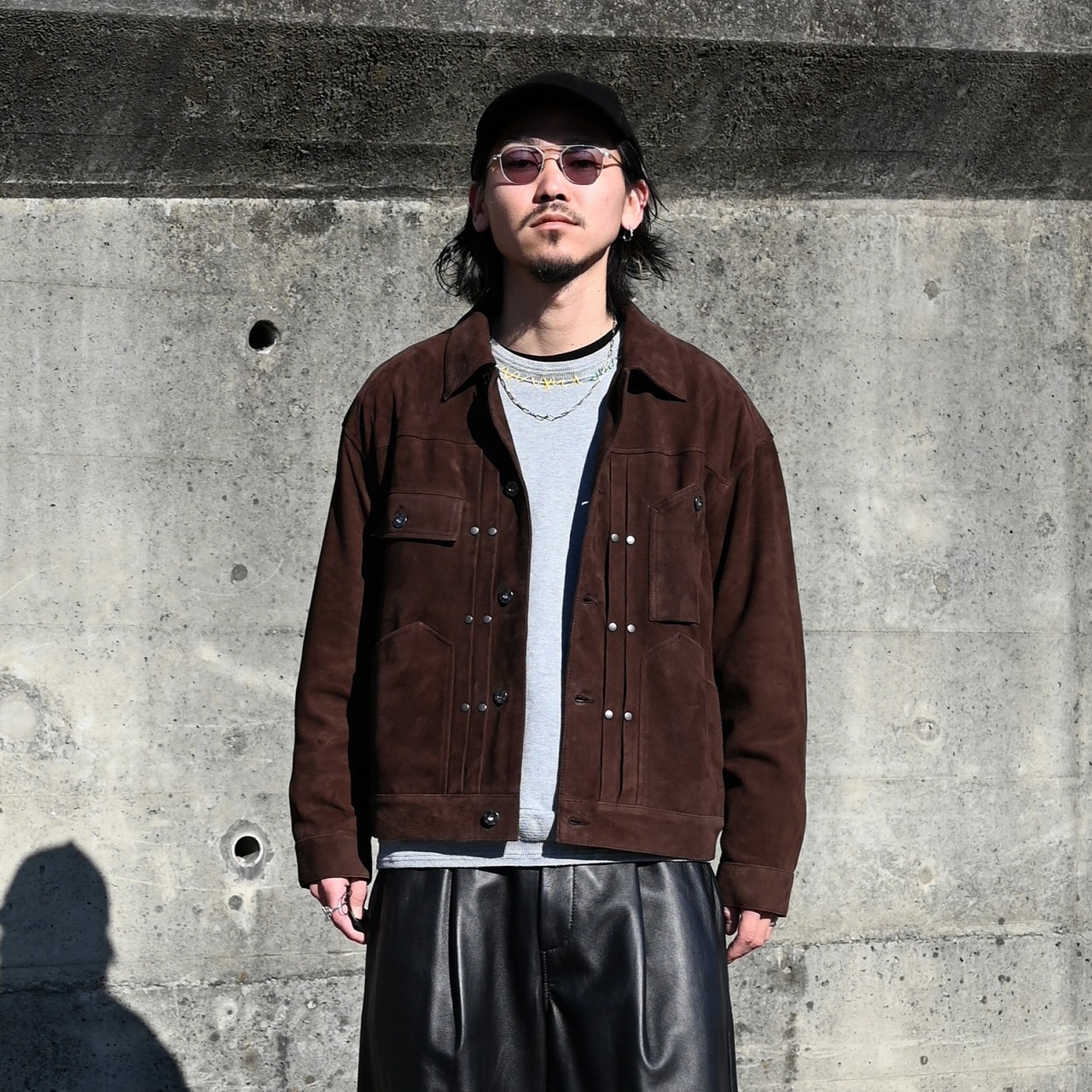 CCU(シーシーユー)TRUCKER JACKET26SS新作コーディネート