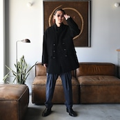 THE DAY(ザデイ)MOLESKIN DOUBLE BREASTED JACKETスタイル。