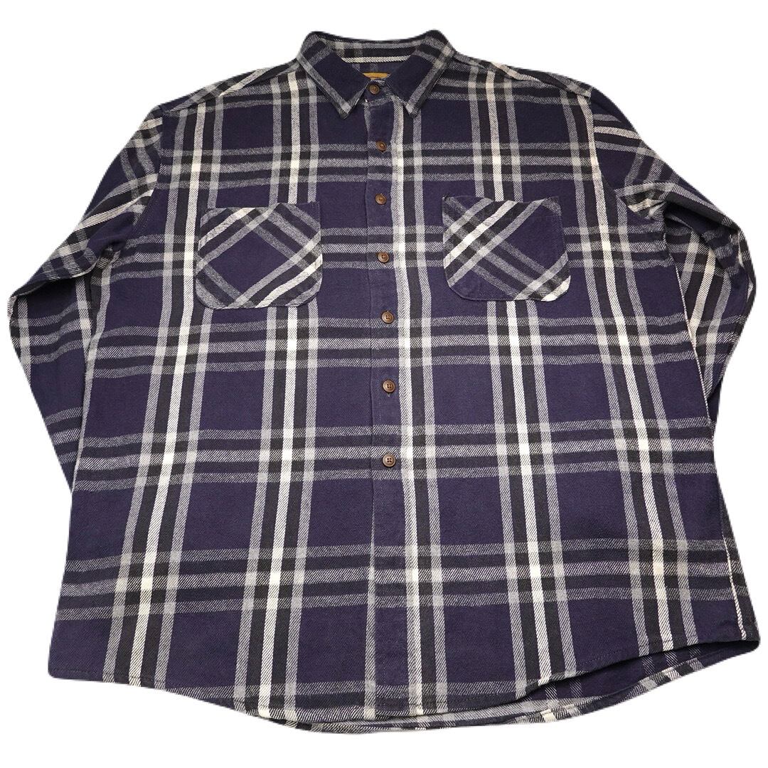 ST JOHN’S BAY セントジョンズベイ ネルシャツ ヘビネル XL ST.JOHN'S BAY