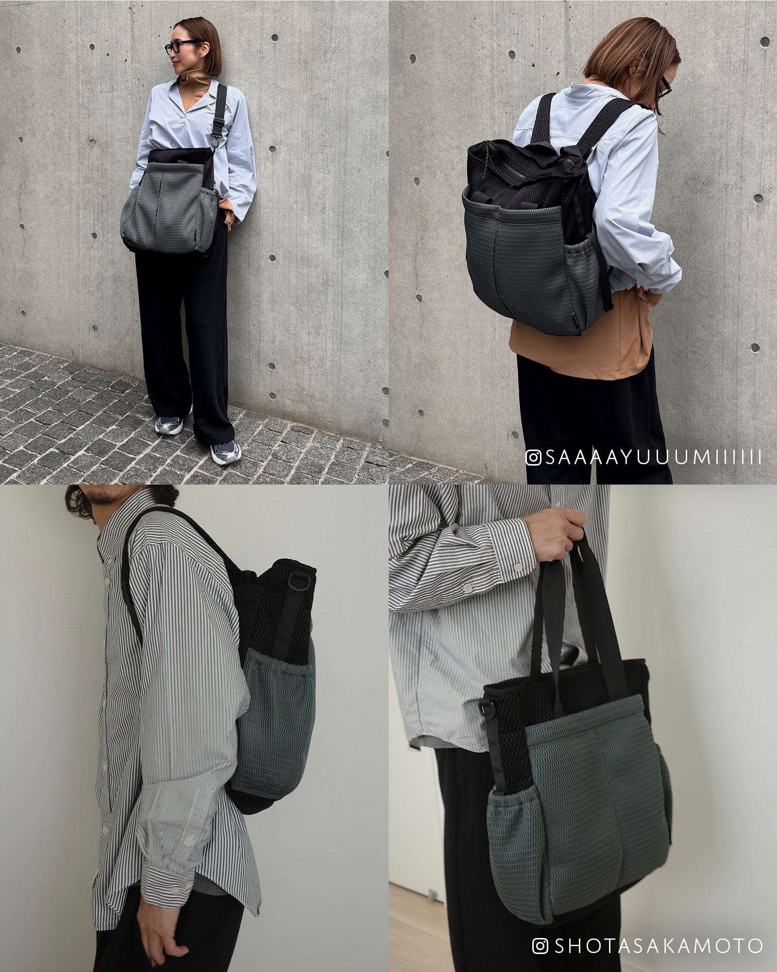 洗濯機で洗える Washable standard 3way bag [edt-175] | EDITA．