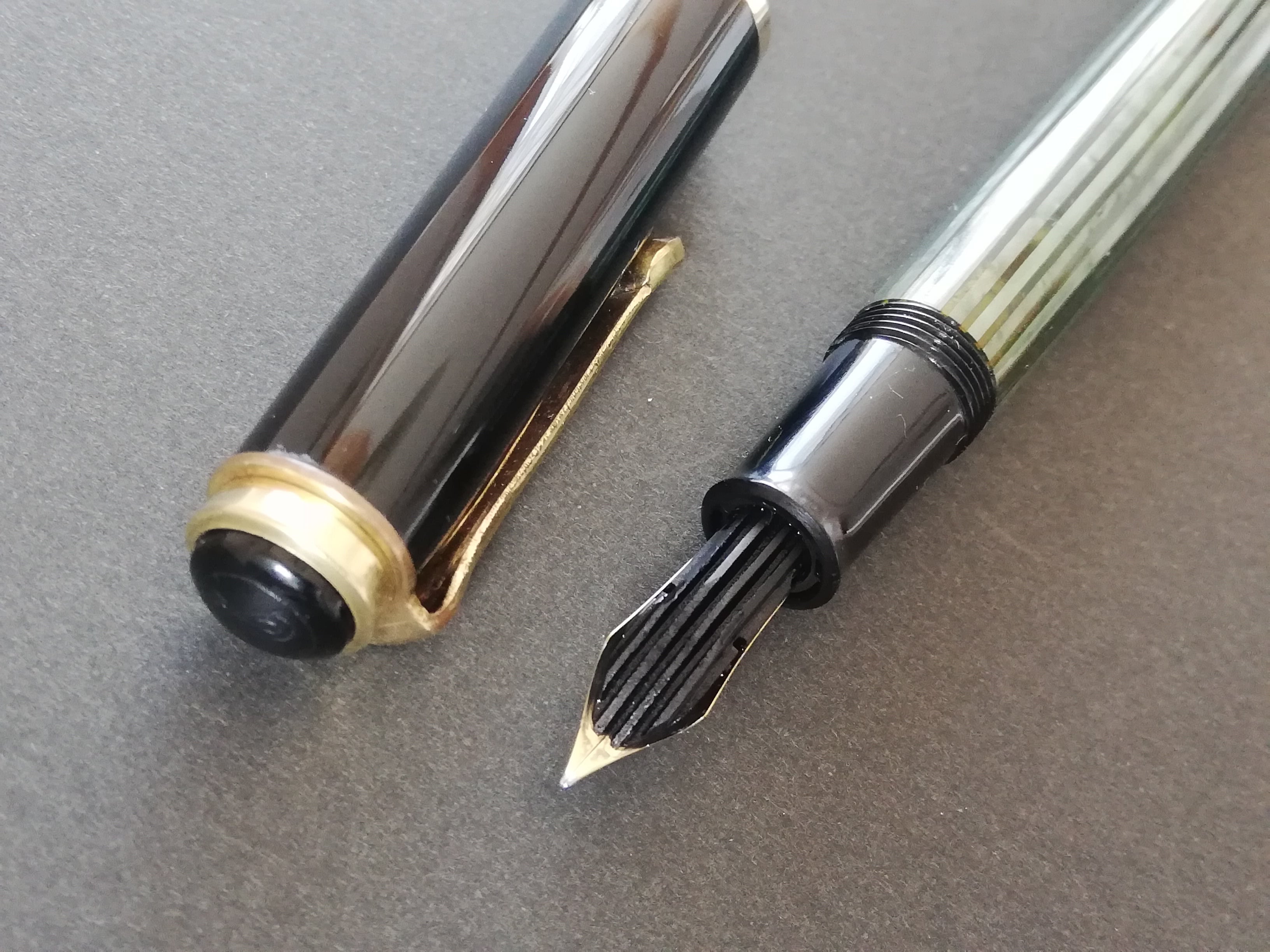 50s ペリカン400 グリーン Pelikan 400 Green （中字） 14K 02001