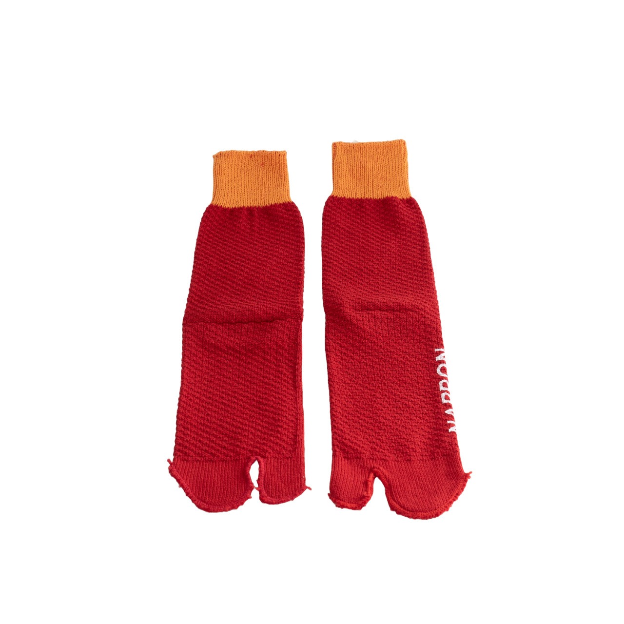 2TONE TABI SOX RED/靴下/足袋/NAPRON/ナプロン