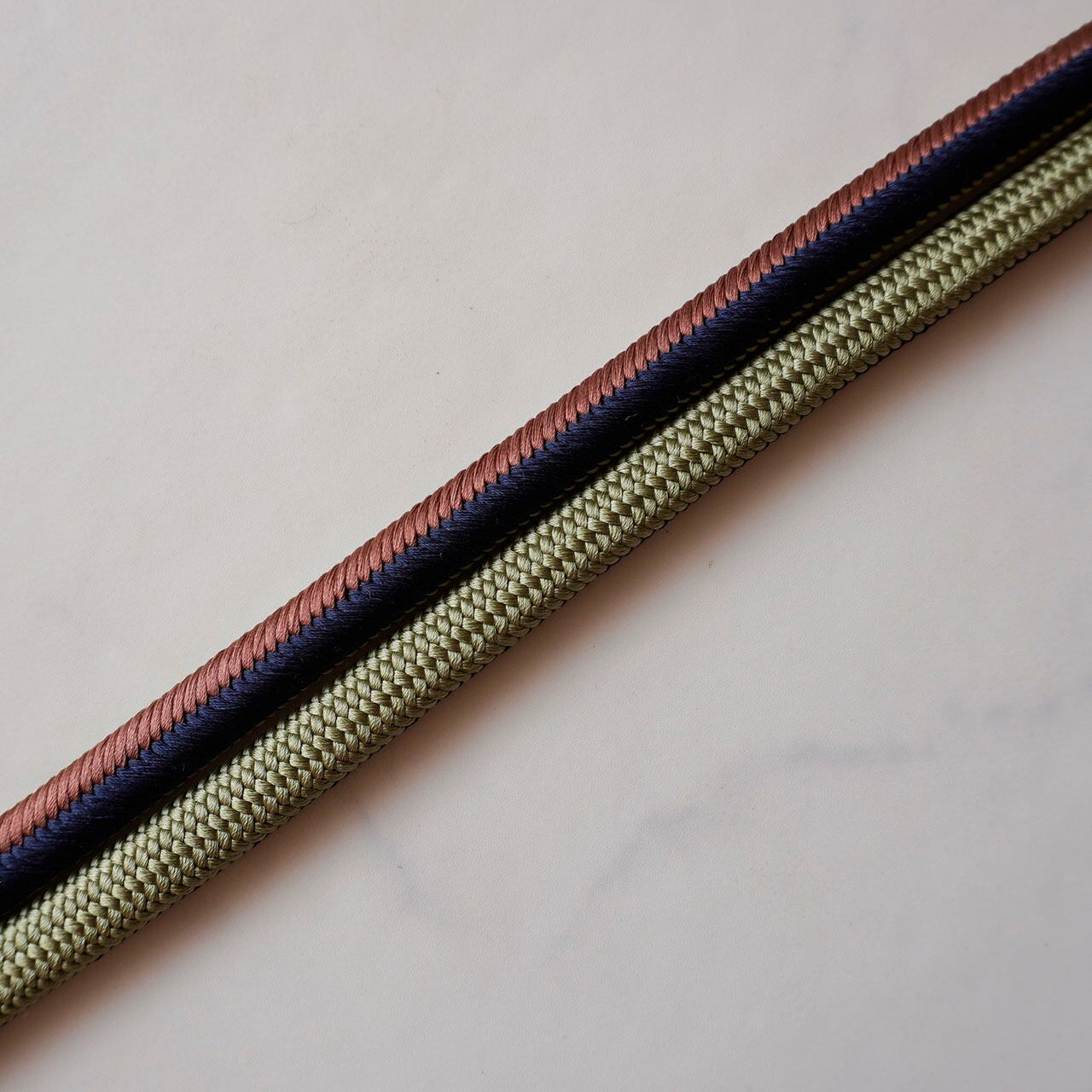 【和小物さくら・帯締め】丸唐組×大和組 リバーシブル帯締め No.251017③