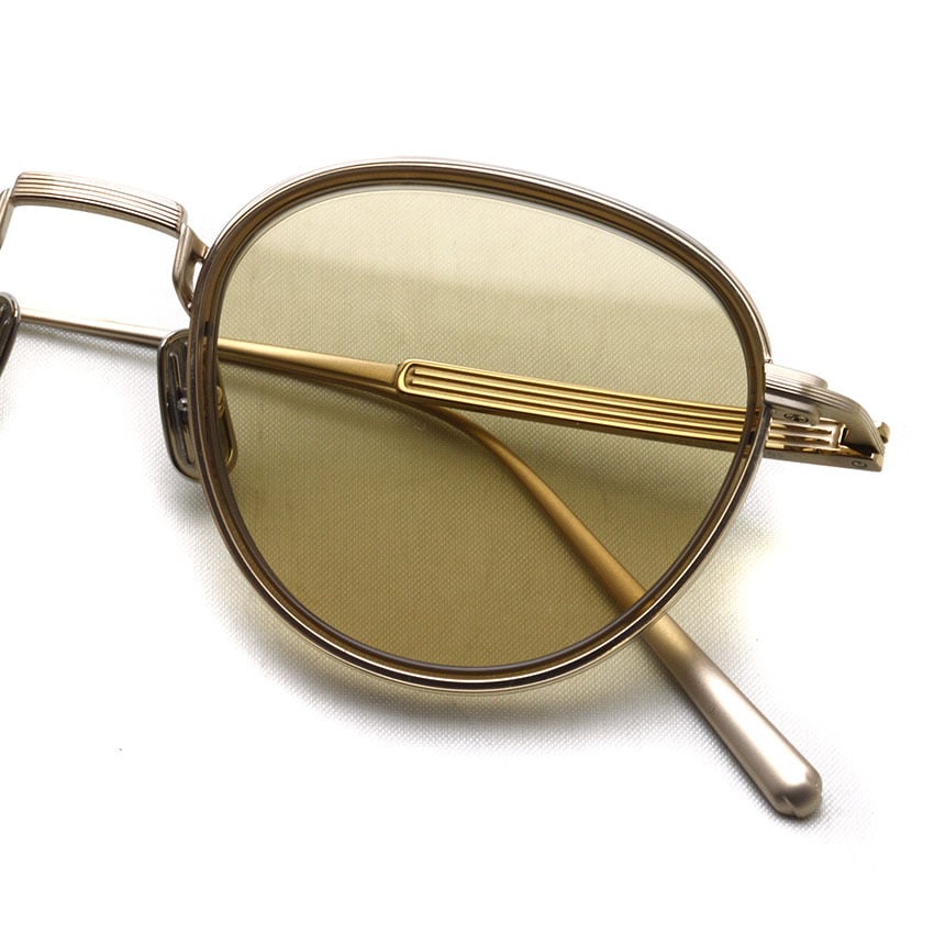 Lunetta BADA / 73/02 / 1010 GRACE GOLD・SMOKE ECRU - LIGHT BROWN
