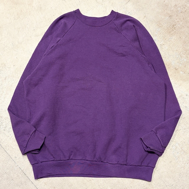 1980-90s FRUIT OF THE LOOM SWEAT SHIRT PURPLE USA