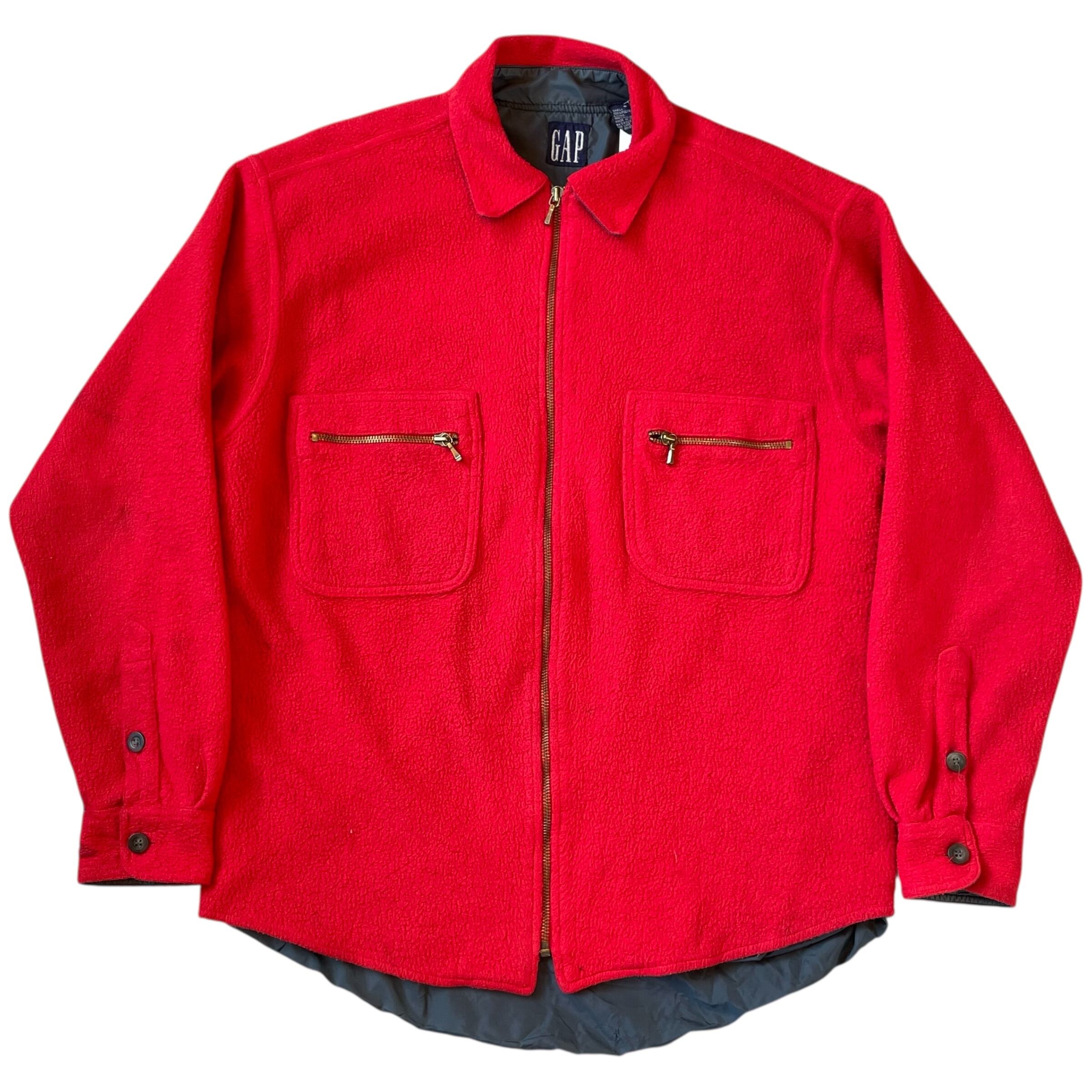 90s GAP "Patagonia sampling" full zip fleece jacket