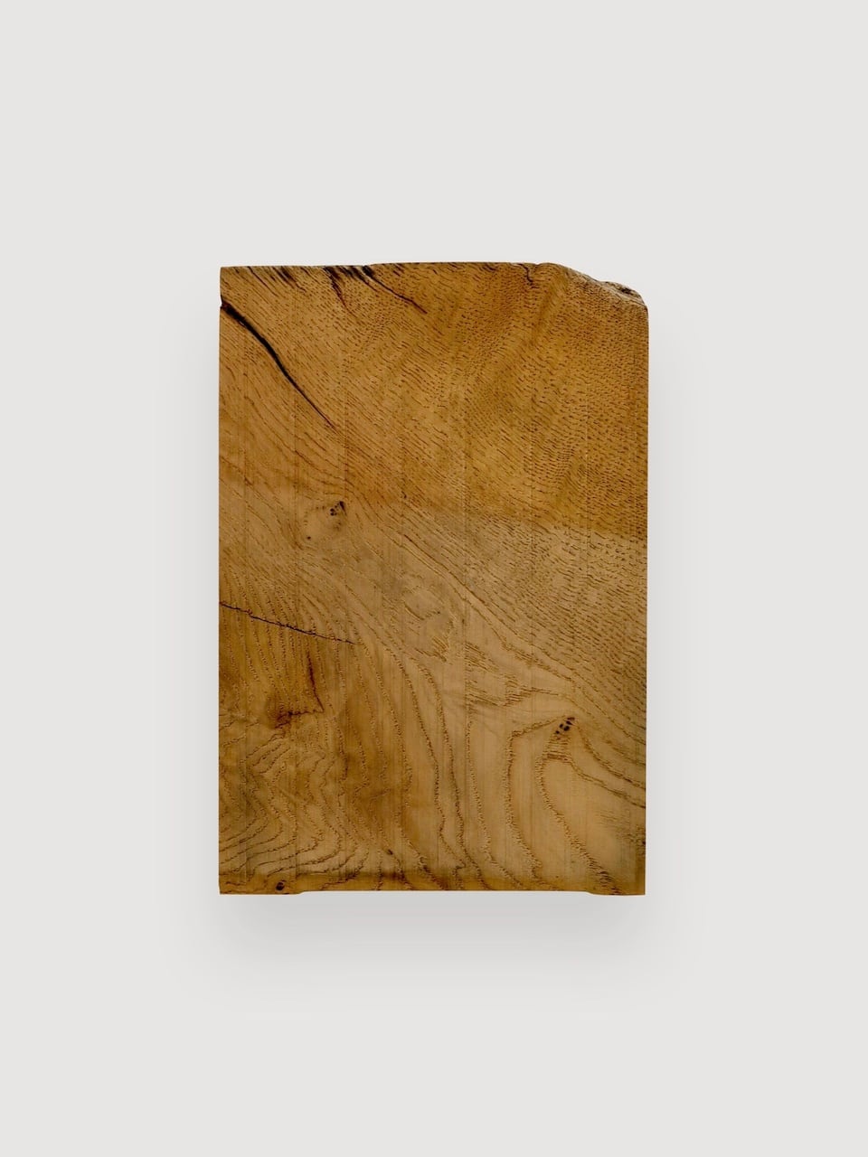 廃棄木材のブックエンド（クリ）｜Bookend “WoodsenD”（Chestnut