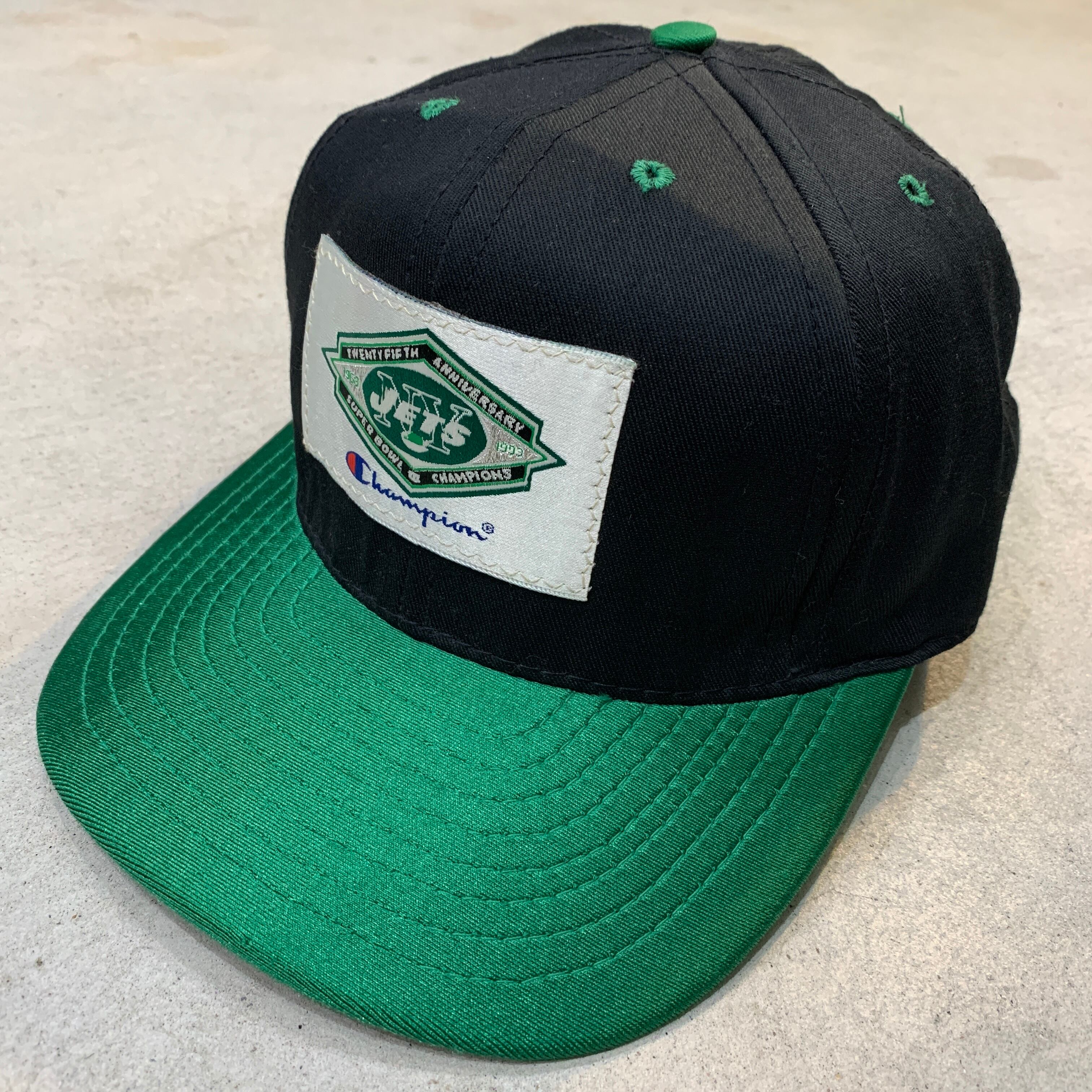 90s USA製 Champion ニューヨークジェッツ キャップ | 古着屋 Uan 