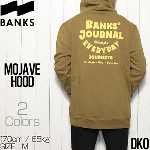 プルオーバーパーカー フーディ BANKS バンクス MOJAVE HOOD WFL0333DBLL