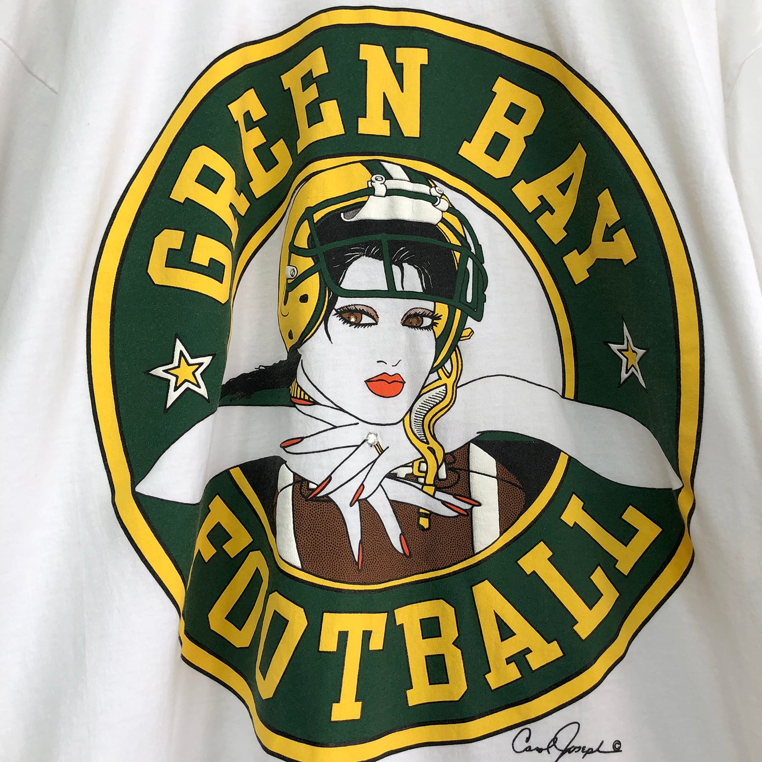 90s〜　USA製　Green Bay Packers ベースボールシャツ