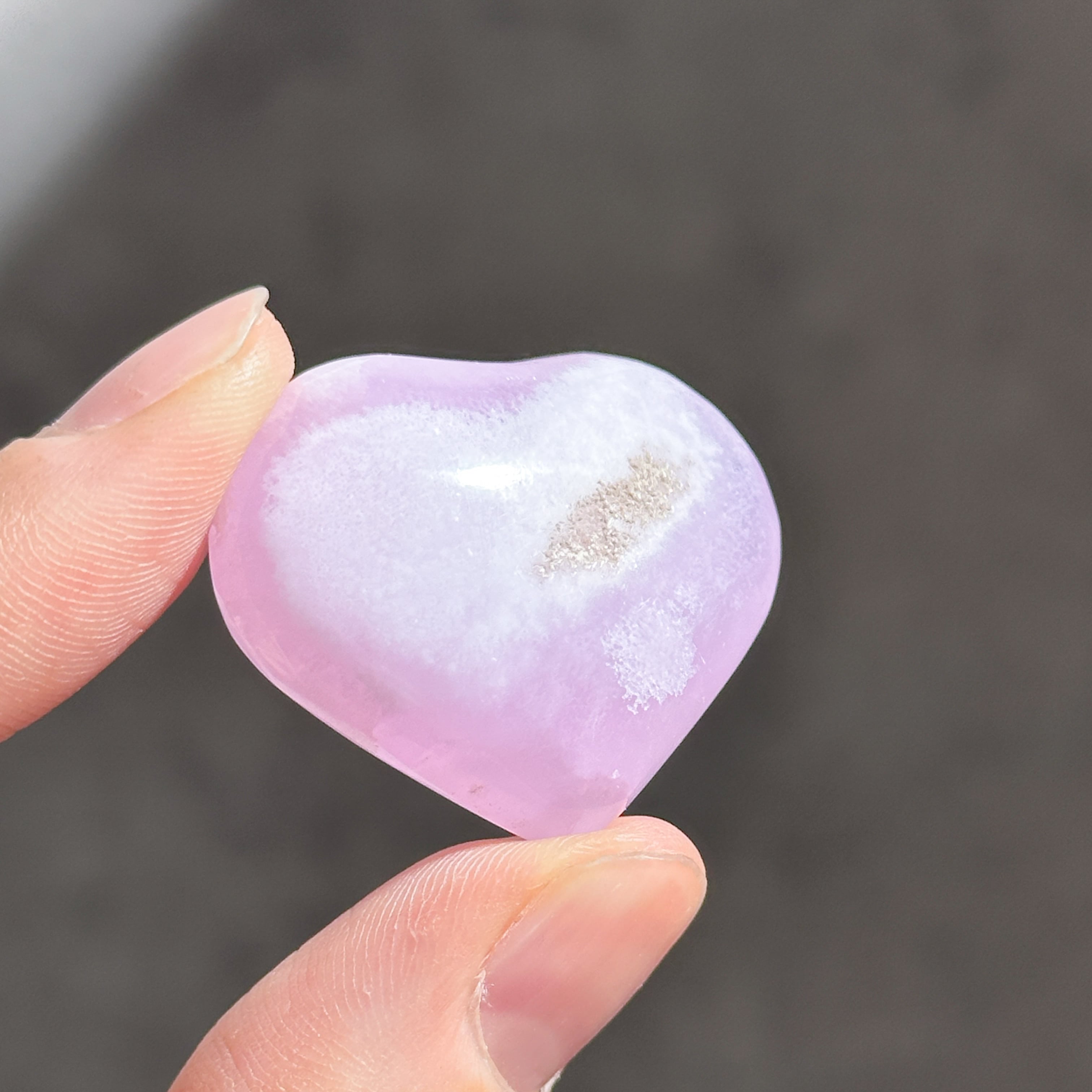 ピンクアラゴナイト ハート62◇ Pink Aragonite ◇天然石・鉱物