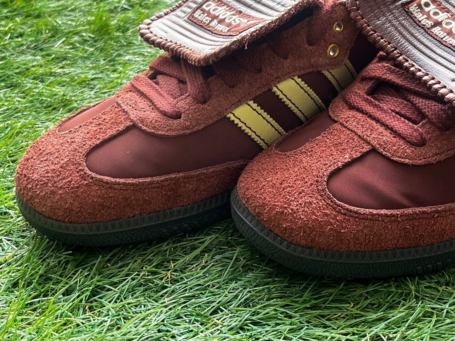 adidas × WALES BONNER SAMBA NYLON LOW FOX BROWN SANDY BEIGE LUCKY 
