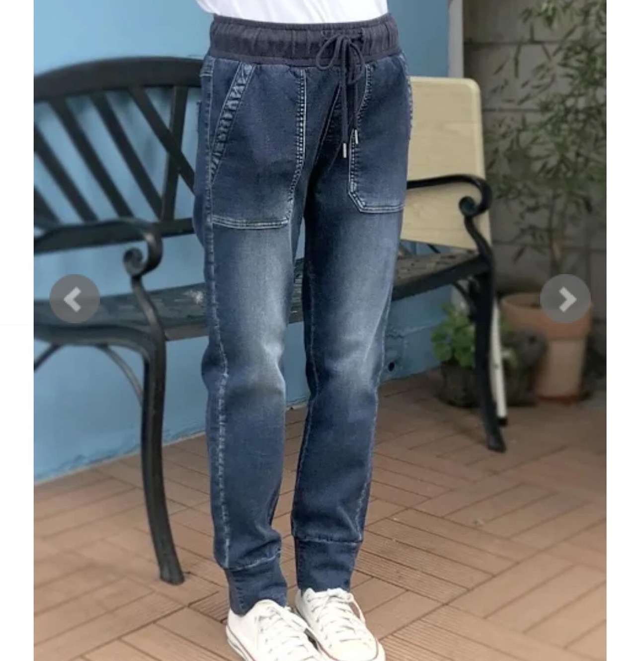 インディマークINDIMARK　配色ジョグパンツ