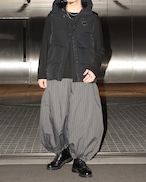2024SS COMME des GARCONS COMME des GARCONS Striped Balloon Pants