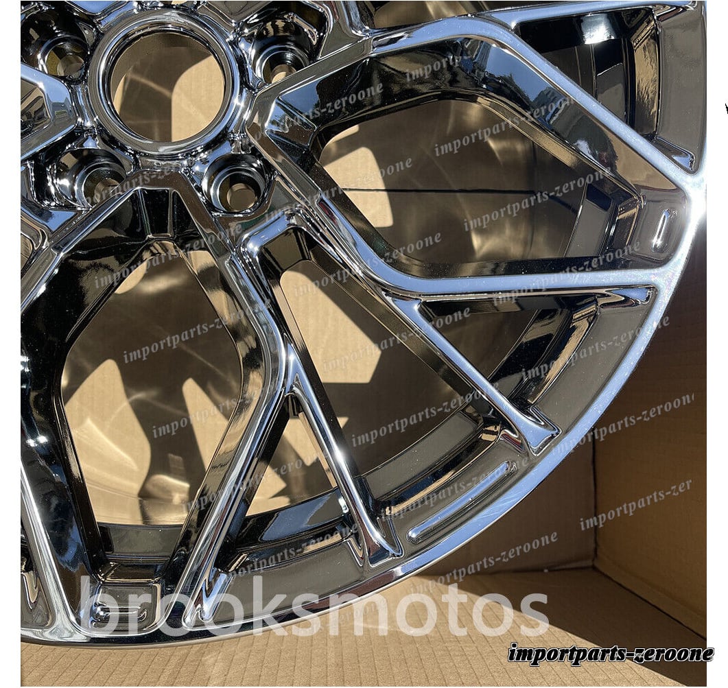 21インチ ニュースタイルブラック鍛造ホイール テスラ モデルS 21x8.5
