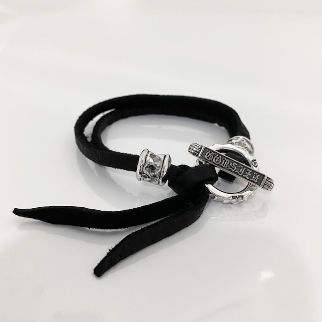 T-BAR LEATHER BRACELET / Tバーレザーブレスレット T-BAR LEATHER BRACELET / Tバーレザーブレスレット