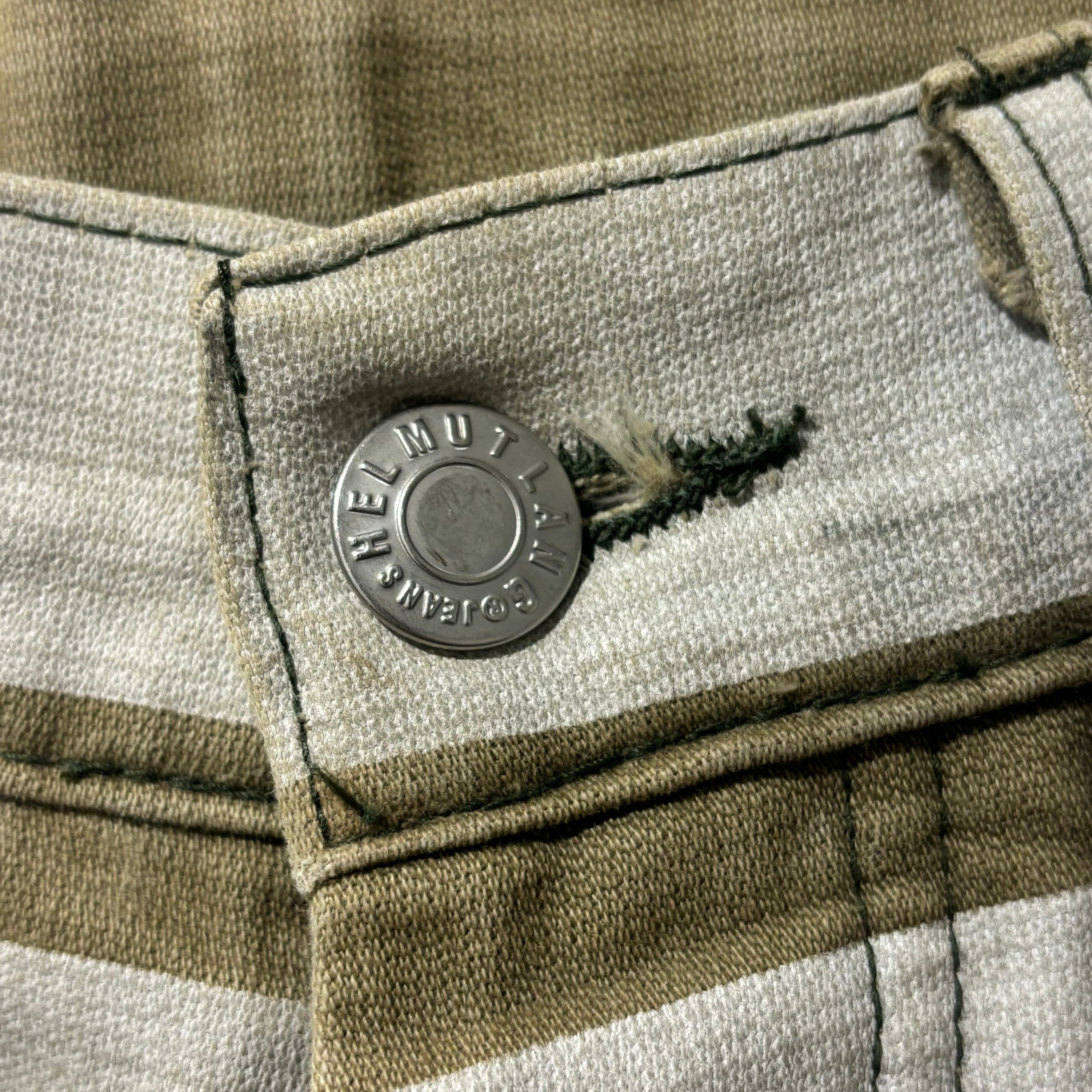 HELMUT LANG ヘルムートラング 1999年 プリズナー デニムパンツ HELMUT LANG ヘルムートラング 1999年 プリズナー デニムパンツ