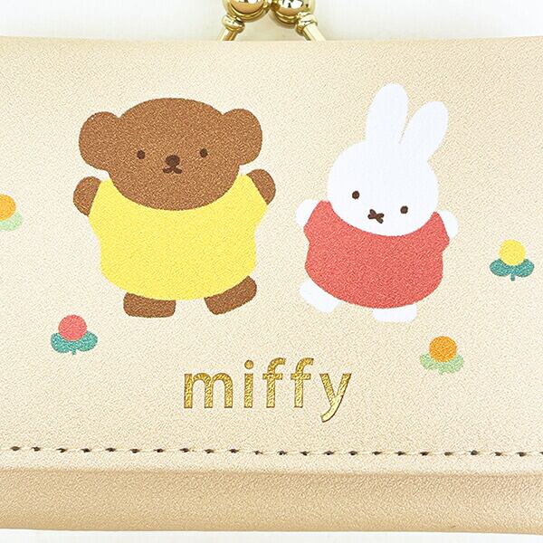 ミッフィー miffy 三つ折り財布 お花 | キャラクターグッズの「Perfect