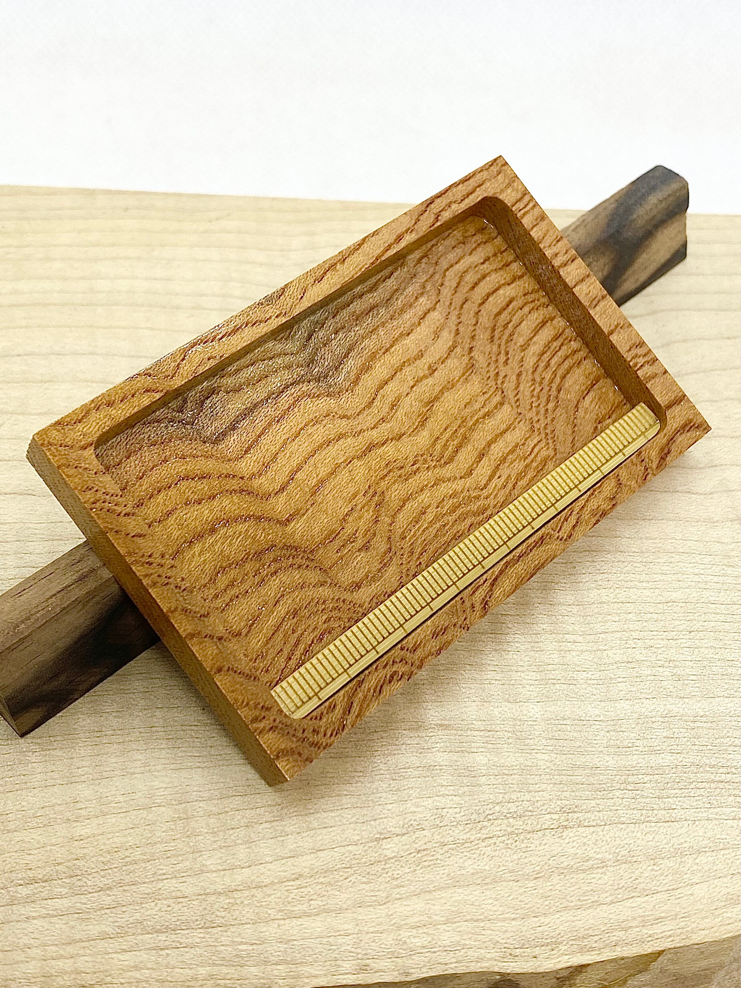 銘木小物釣具 箱廣modify