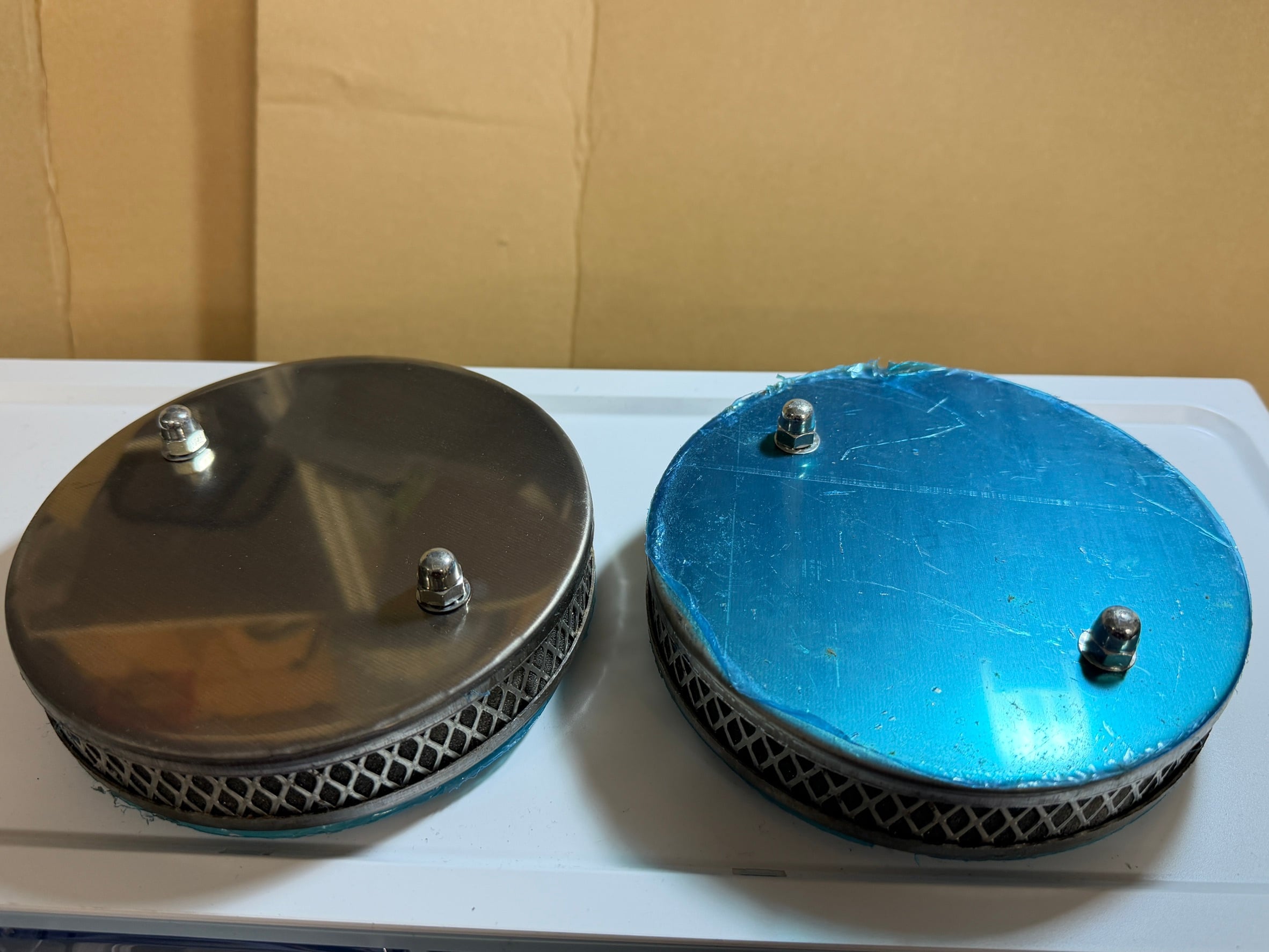 当時物 BGフィルター(パンケーキフィルター2個セット) HS4用 2個セット OLD STOCKジャンク