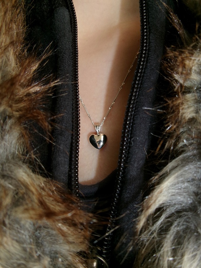 K-005 "Plump Heart Necklace" SV