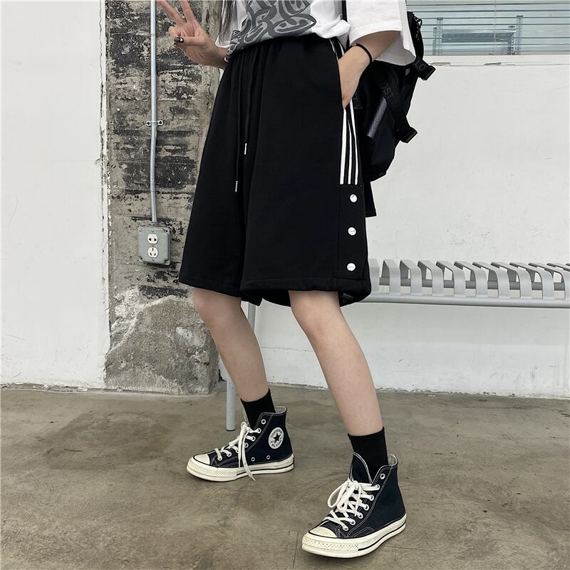 ショーツ ルーズパンツ カジュアル ブルマー ストライプ ケッペル29596884077