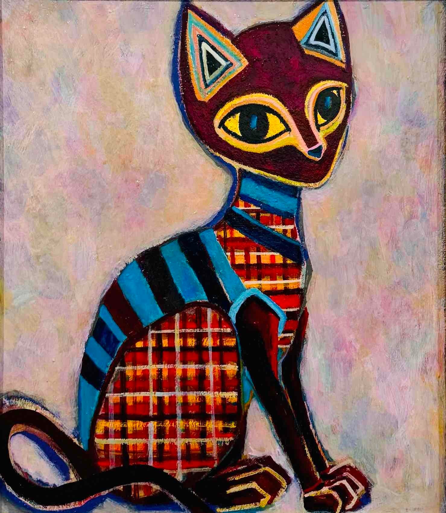 OIL COLOUR | チャネコ | 油彩画