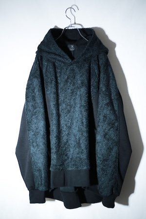 Raglan-Hoodie (deep green)