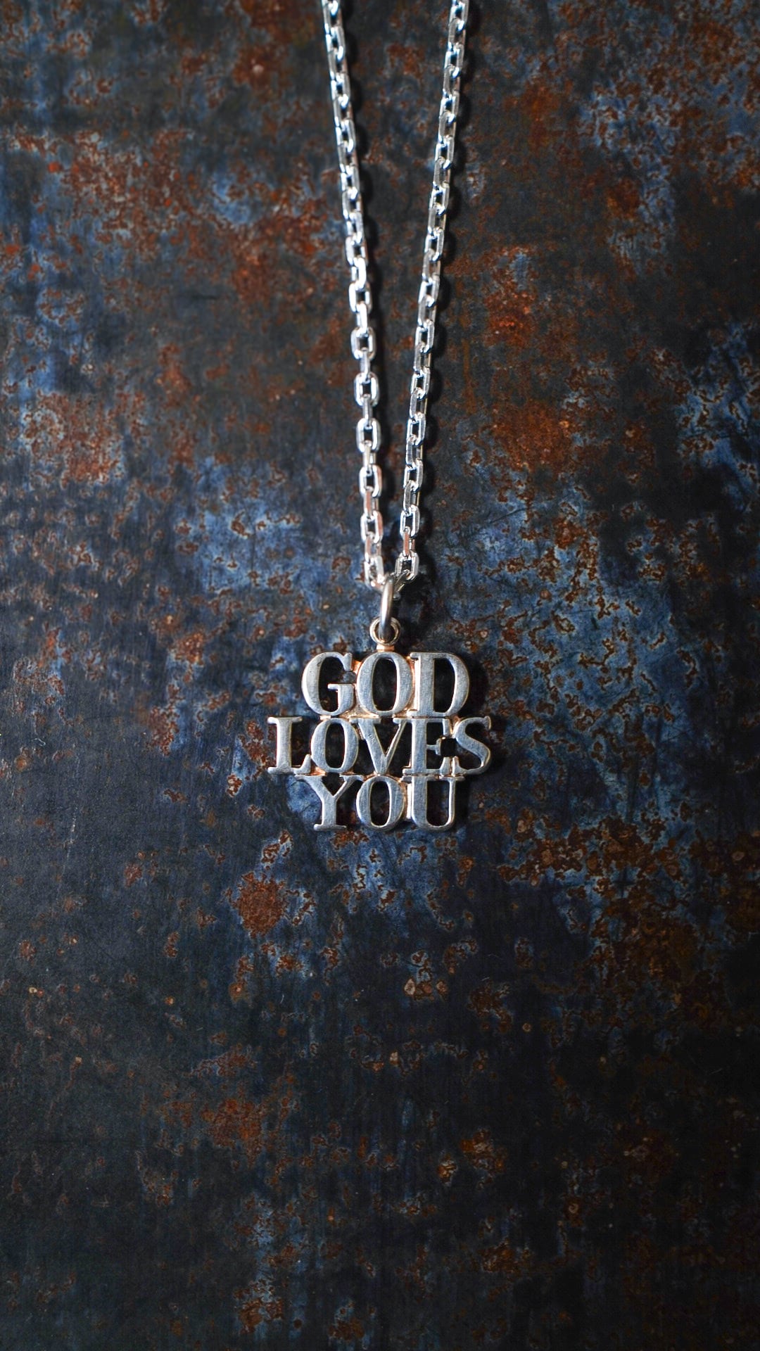 1970s】TIFFANY&Co. ティファニー GOD LOVES YOU ネックレス チャーム