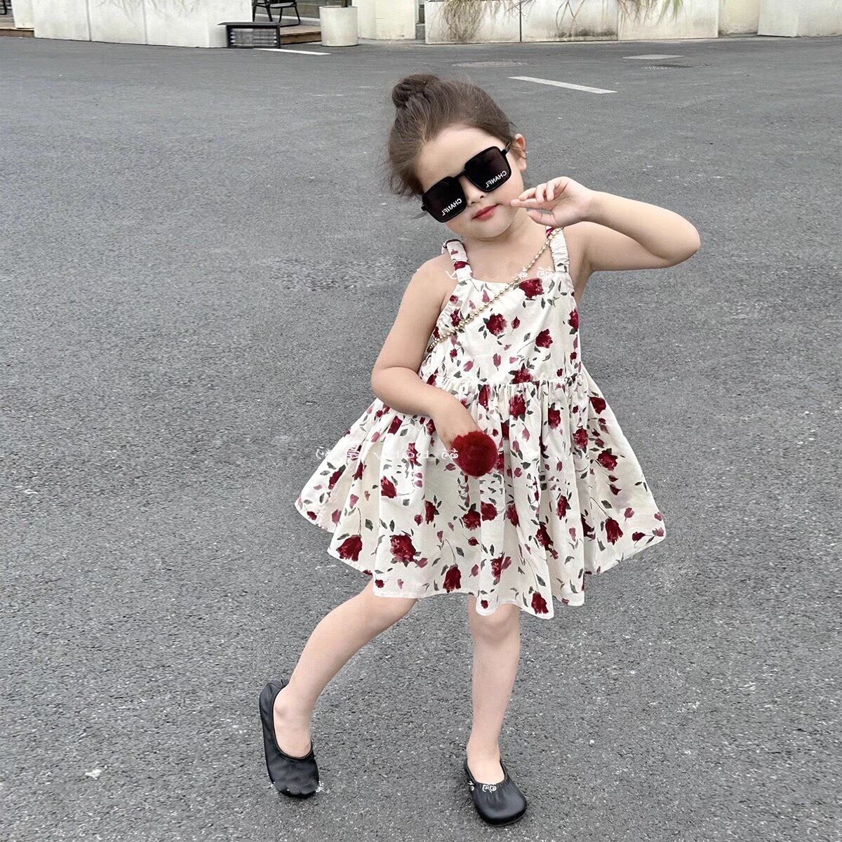 【outlet】【90cm】ローズワンピース