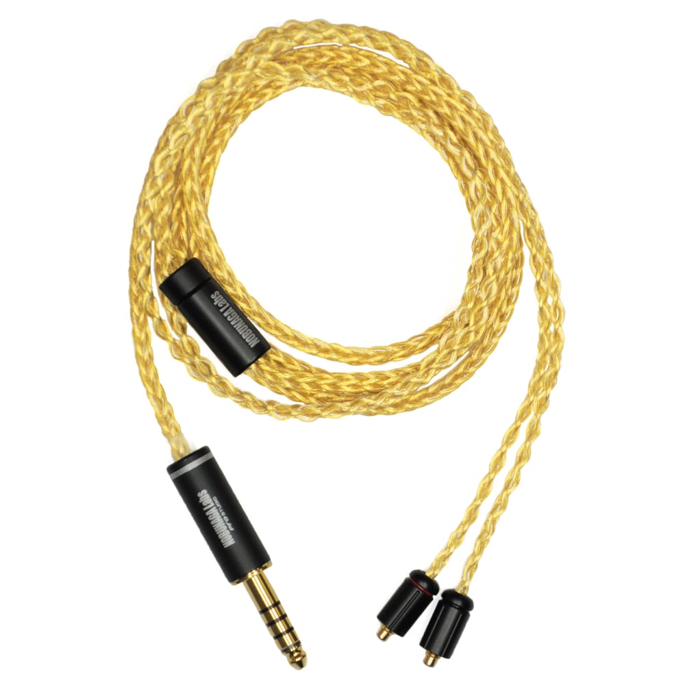 【未使用に近い】澪標極 NOBUNAGA Labs MMCX-4.4mm5極 澪標（みおつくし）： NOBUNAGA Labs SUPREME：4.4mm5極バランス