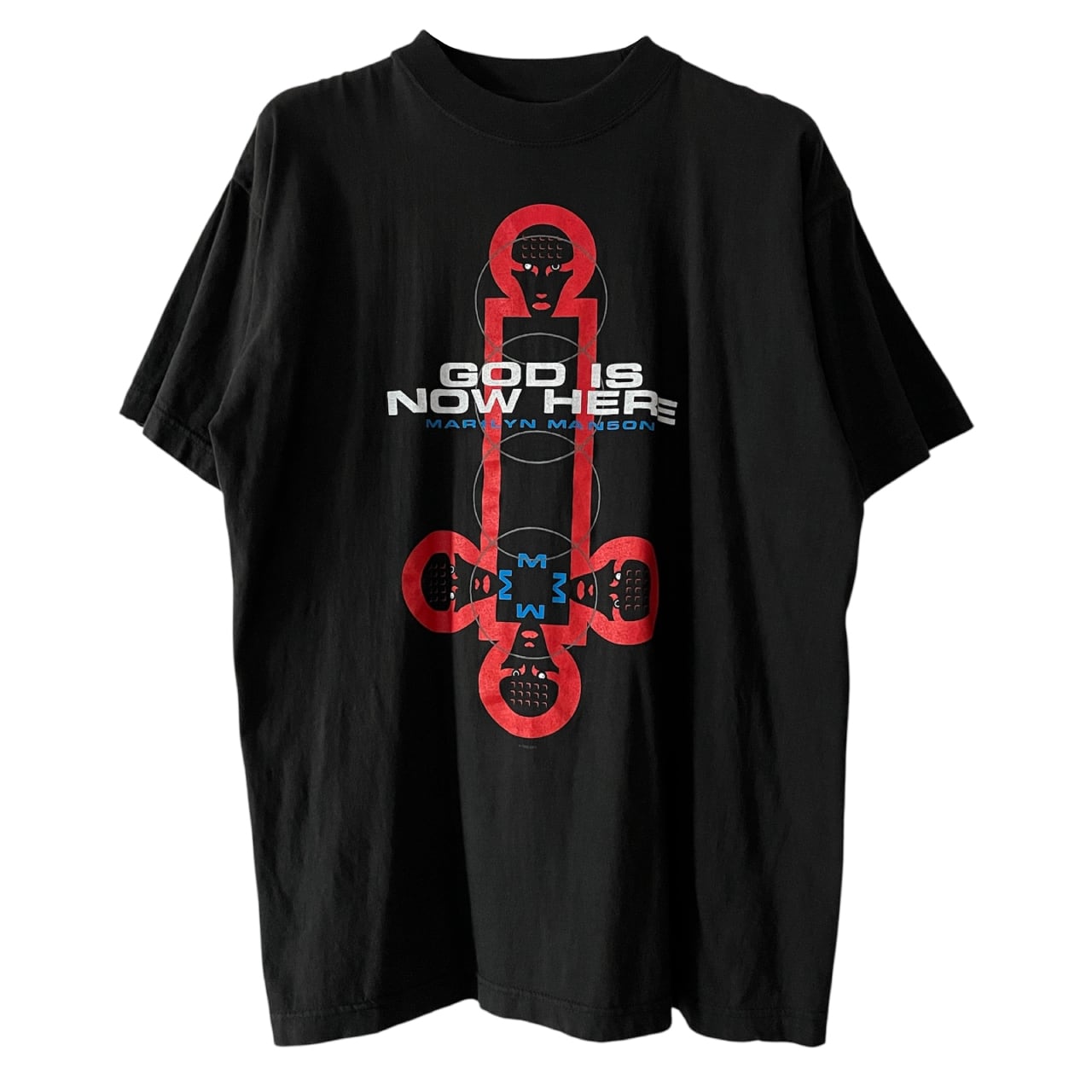 レア マリリン・マンソン Tシャツ「GOD IS NOW HERE」 822a3bbc1cbd63e0586db9f429fbbd