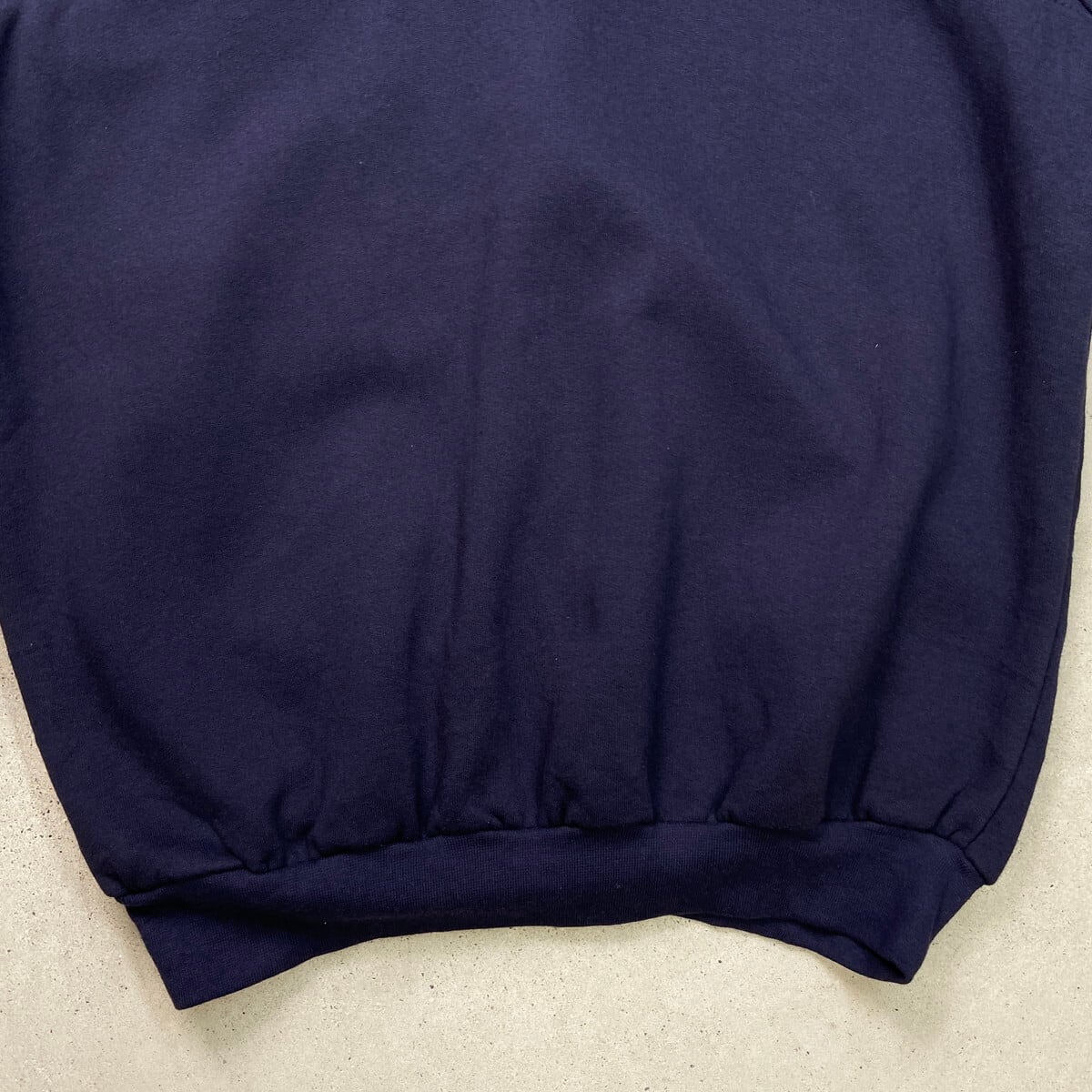 90年代 USA製 GAME Workwear ワッペン付き ハーフジップスウェット