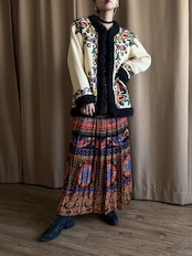 embroidery design knit jacket-5105-12