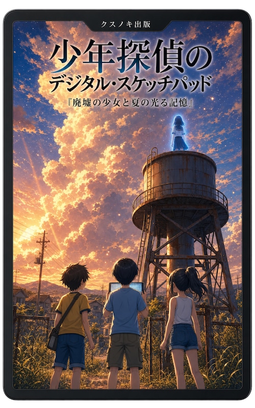 【新装版・予約販売/小説】少年探偵のデジタル・スケッチパッド 第2巻 廃墟の少女と夏の光る記憶