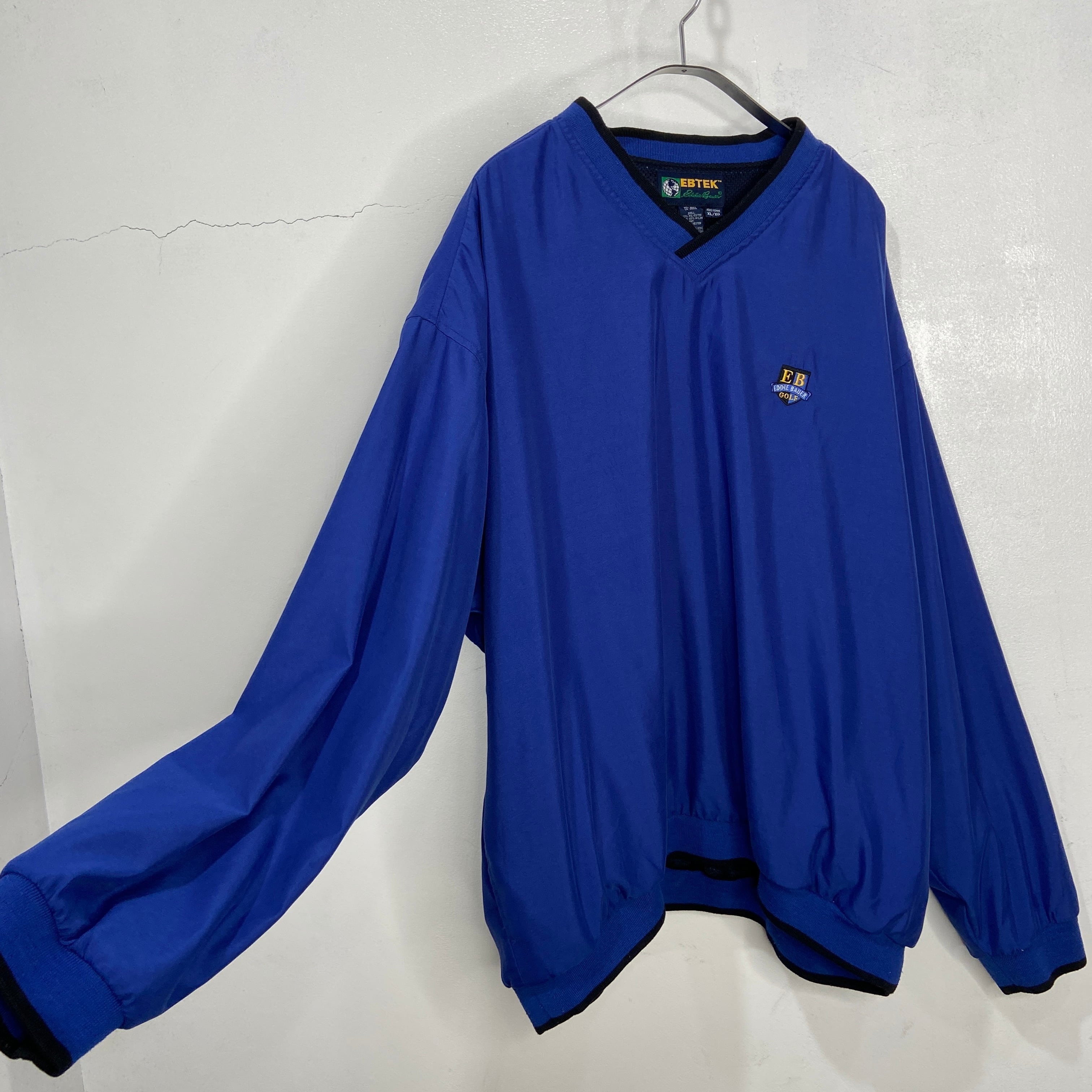 EDDIE BAUER EBTEK VネックTシャツ 90'S