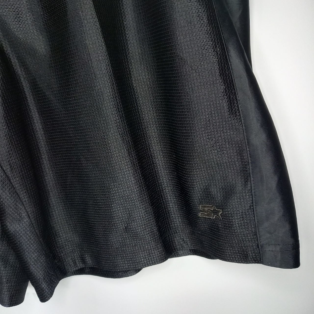 スターター　ショートパンツ　ショーツ　バスパン　バスケ　オーバーサイズ　刺繍ロゴ