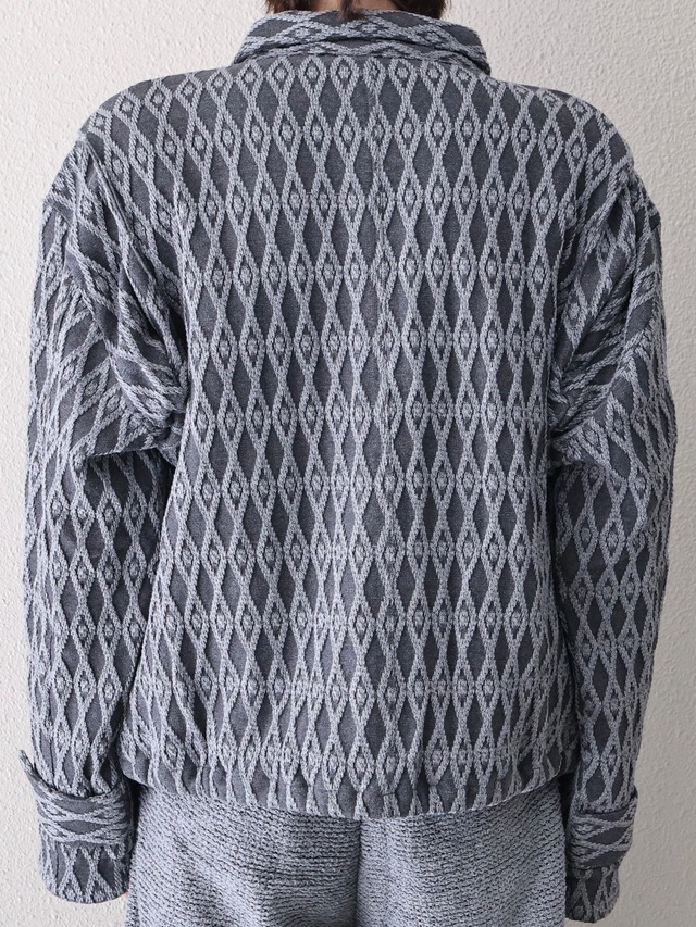 【ISA BOULDER】DIAMOND JACKET/ash