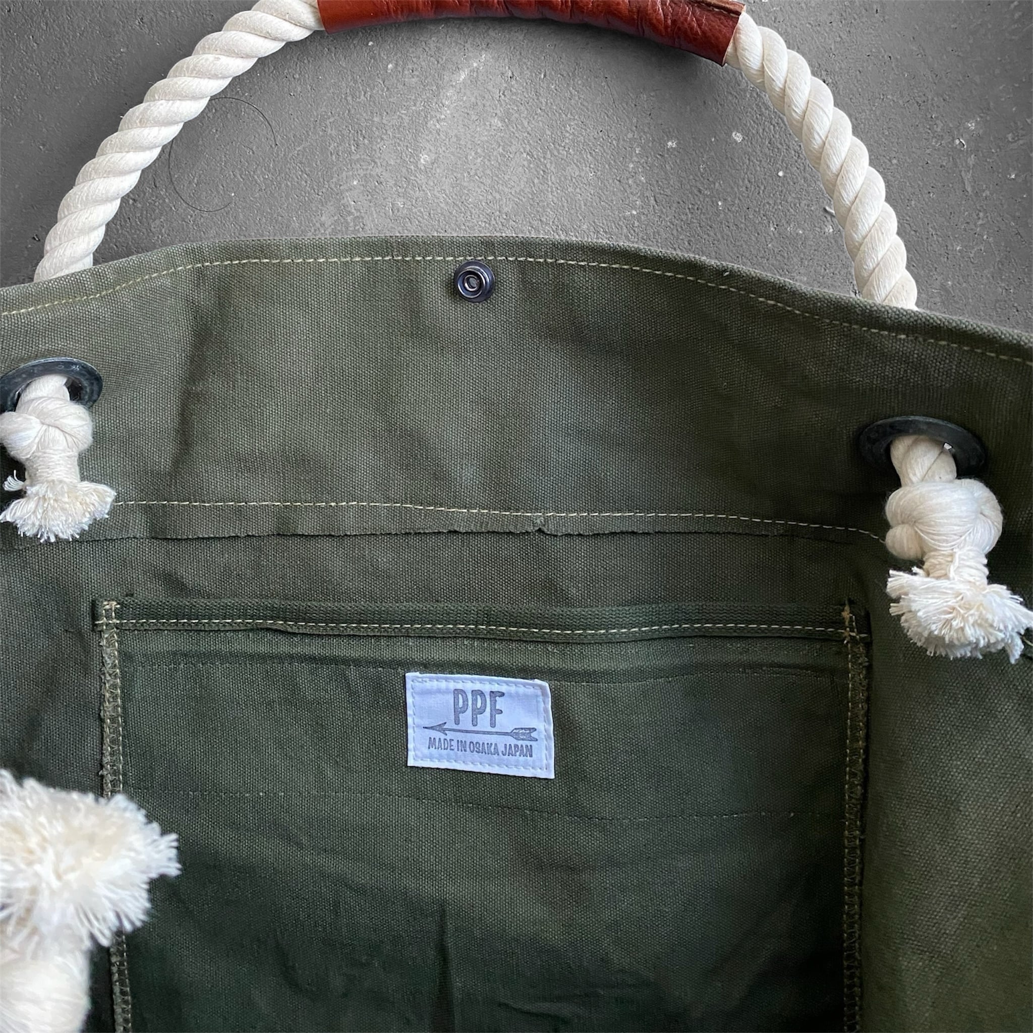 40's U.S.MILITARY vintage tote bag | PPF vintage & remake