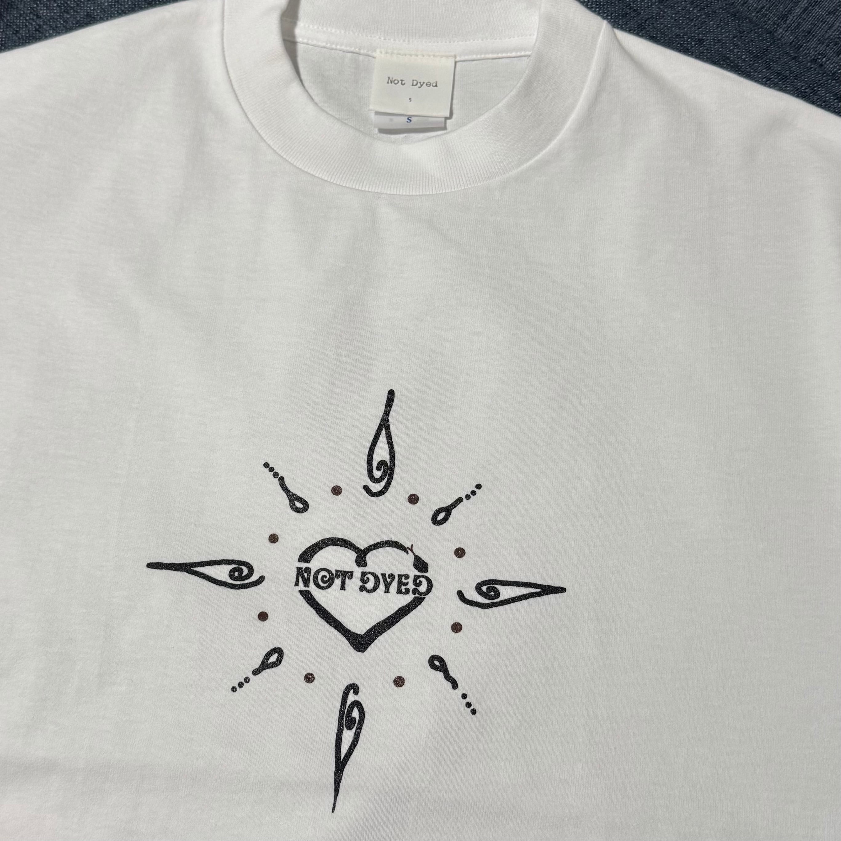 not dyed Sun graphic Tee Mサイズ Sun graphic tee | Not Dyed