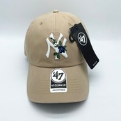 Yankees'47 CLEAN UP khaki Flower