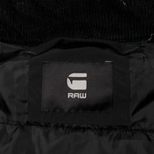 G-STAR RAW ジースター ロウ コーデュロイ マウンテンパーカー風 中綿 フード ジャケット サイズ M /ブラック