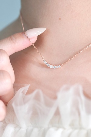 mini tiara necklace
