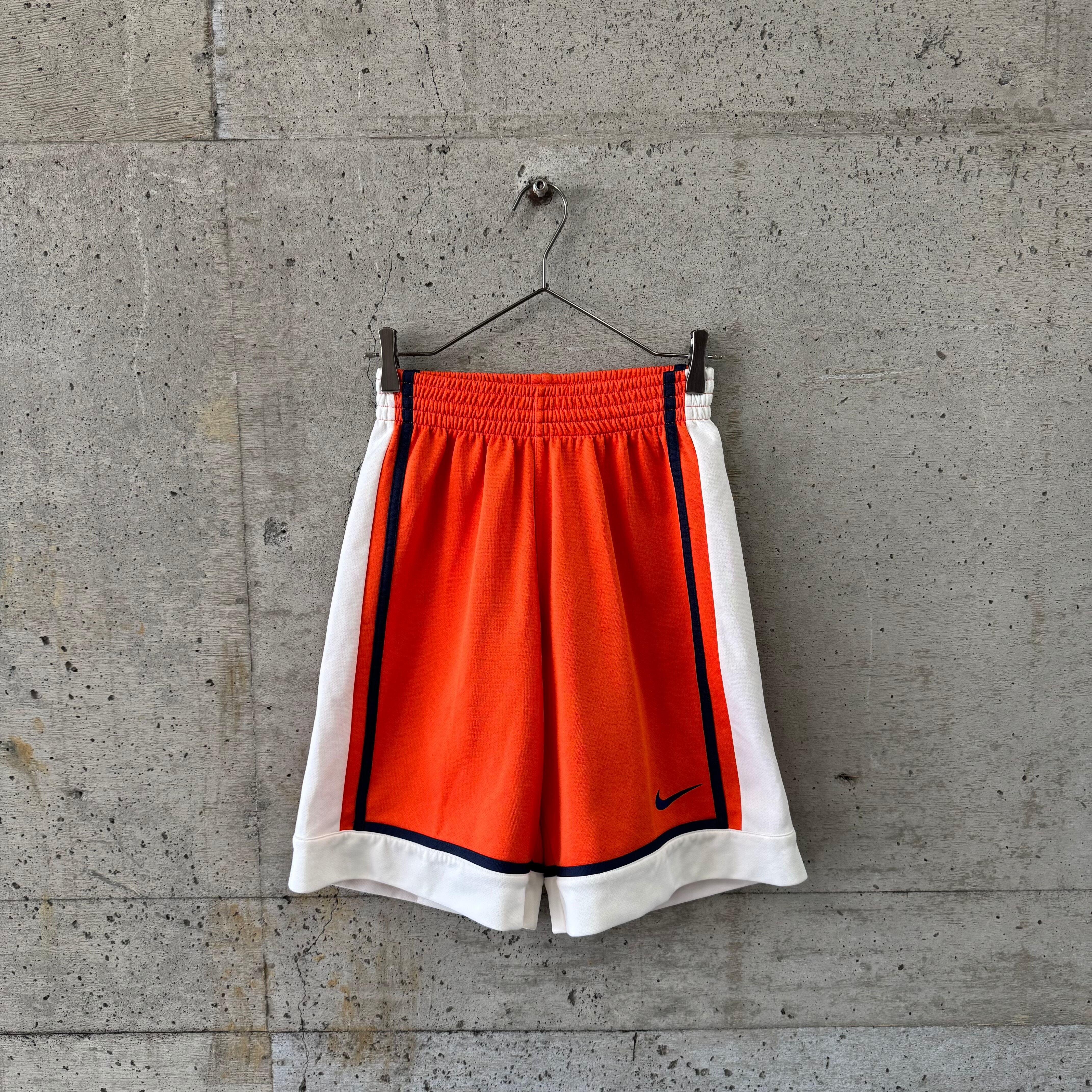 Orange wide shorts